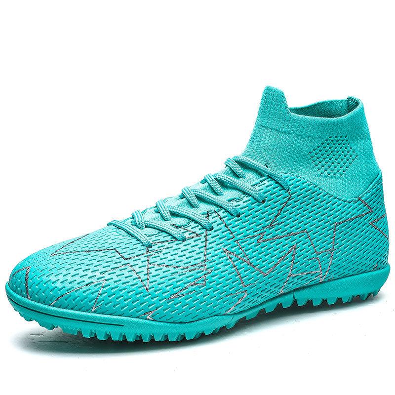 High-top Football Shoes Long Nails Youth Professional Training Shoes Broken Nails Boys Football Shoes