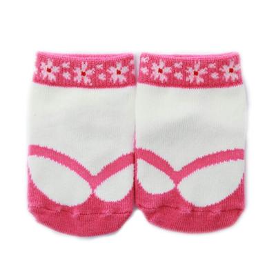 Tabi Socks for Girls 9850270660 (985027) (with Non-Slip) Peach/9-12