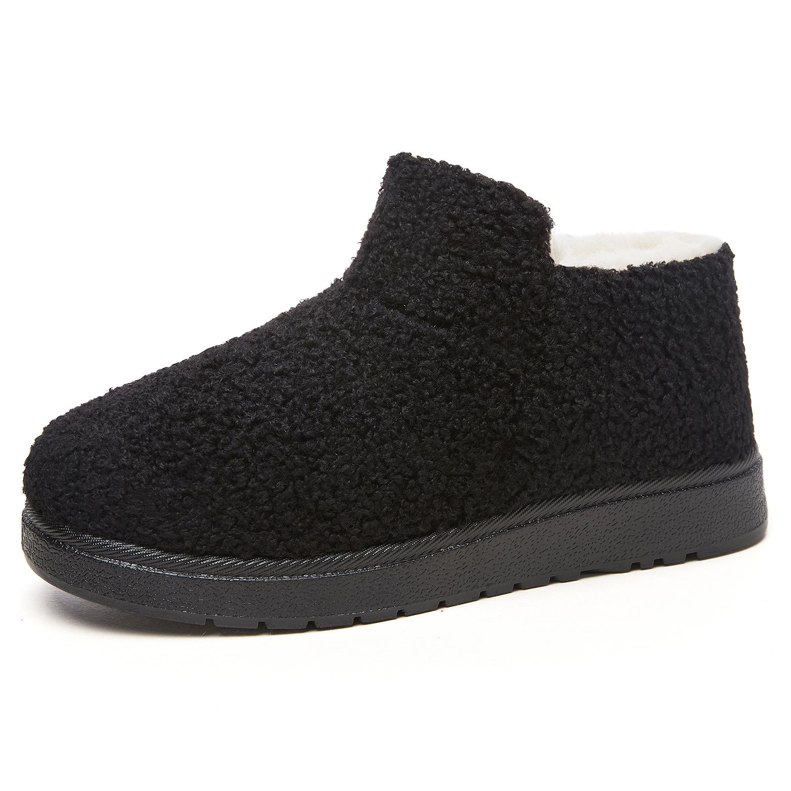 

Женские утепленные хлопковые зимние сапоги на толстой подошве - Мягкая подошва, Теплые, Морозостойкие, Модная обувь с высоким голенищем 39