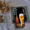 A Fresh Cold Beer Phone Case For Samsung Galaxy S22 S25 Ultra S21 S10 Plus S26 Edge S20 S23 S24 FE Cover Silicone Soft TPU C