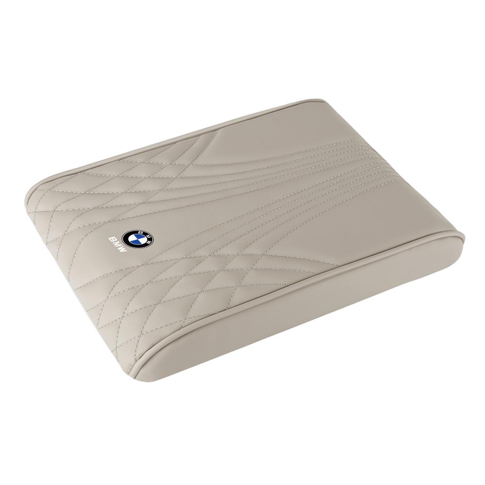 

Подушка для подлокотника автомобиля, из ПУ кожи и пены с памятью, подушка для увеличения высоты, защитная подушка для подлокотника центральной консоли автомобиля, поддержка для BMW M E46 E60 1pc