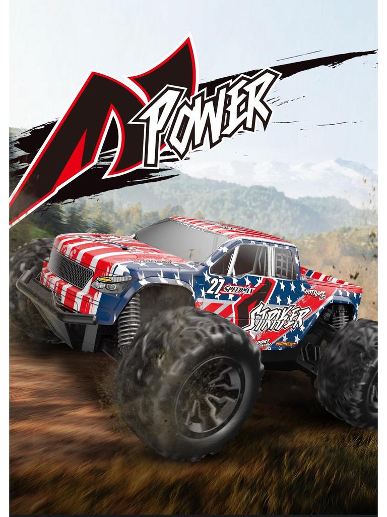 1:20 Two-Wheel Drive Remote Control Climbing Car: High-Speed 2.4G Model RC Toy for Kids