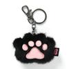 Cat Paw Mini Keychain Black (34012702)