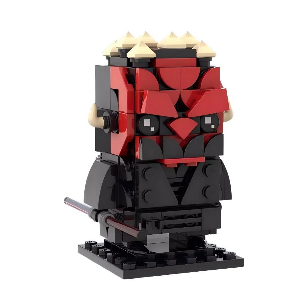 GSBAN Space MOC Wars Movie Brickheadz Figures Obi Maul Model Building Blocks Toys For Children Toy Kids Gifts Bricks