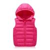 Kids Casual Hooded Lightweight Padded Vest for Boys Girls Everyday Wear