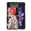 Power Makima Chainsaw Clear Phone Case For Samsung Z Flip 7 6 5 4 3 Galaxy ZFlip7 ZFlip6 ZFlip5 ZFlip4 ZFlip3 5G Print Cover Z F
