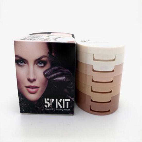 40g Makeup Powder Instant Skin Grinding Oil-Control Non-Floating Flower Concealer Repair Moisturizing Makeup Powder for Wife