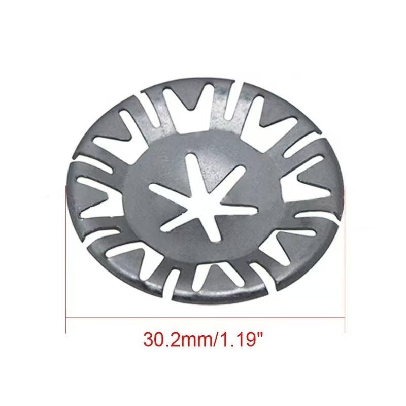 10/20pcs Undertray Exhaust Heat Shield Metal Spring Washer Nut Insulating Metal Clamp Fixing Clip Car Parts Camper Accessories