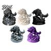 Wolf Desk Decoration 3D Printed Statue Howling Figurine