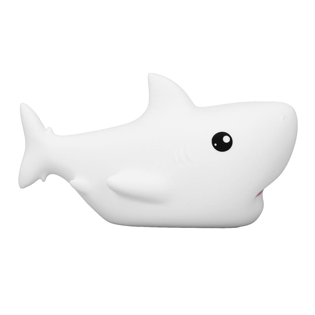 Cute Shark Night Light Baby Sleep Light 1200mAh Cartoon Ambient Light for Bedrooms Offices