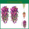 Nil Ipomoea Artificial Flower Vine Wall Decor With Plastic Flowers Parties For