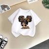 Children T-shirt Kids 100% Cotton Clothes Tops 2-13Y Loose-fit Casual Crew Neck Short-sleeve T-shirt