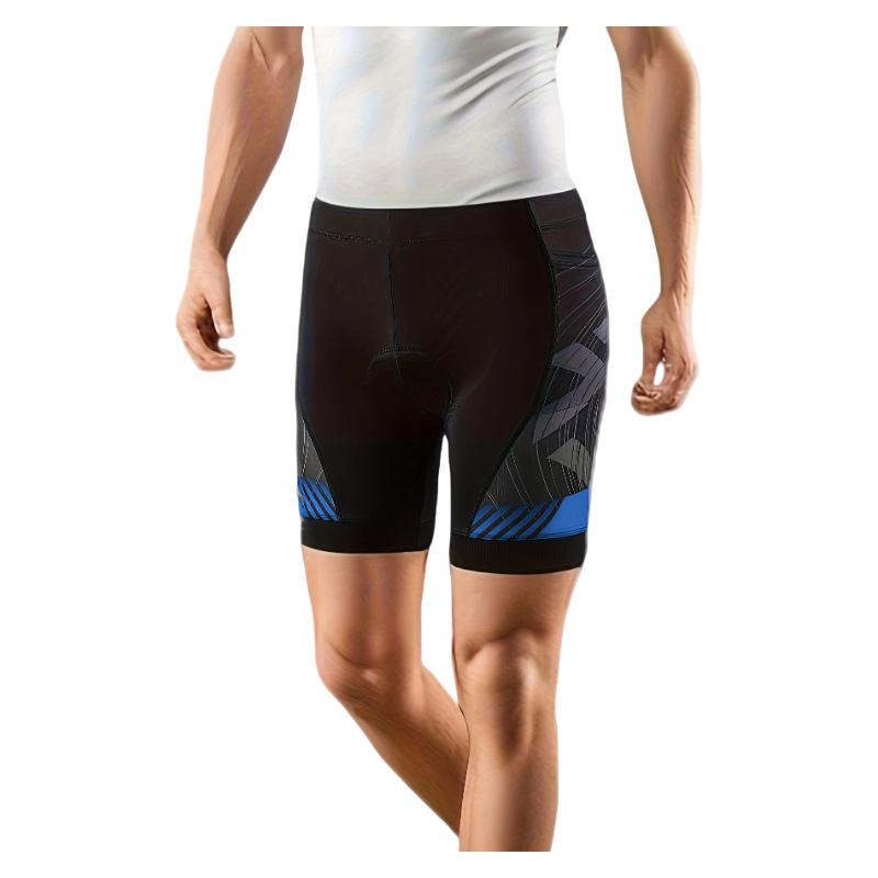 

Bike cycling shorts men s and women s summer thickened silicone seat cushion high elastic mountain bike road bike cycling pants Xs (european code) синий