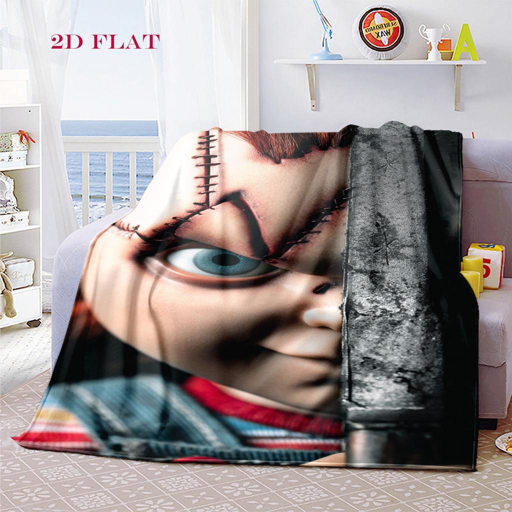 Doll Knife blanket Suitable for all seasons Soft and comfortable Office rest blanket Machine washable Air conditioning blanket