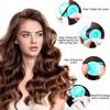 20Pcs Silicone For Hair Curling Rollers Diy Set With Mushroom Bell Shapes Spiral Design Soft Construction Easy Removal Curls