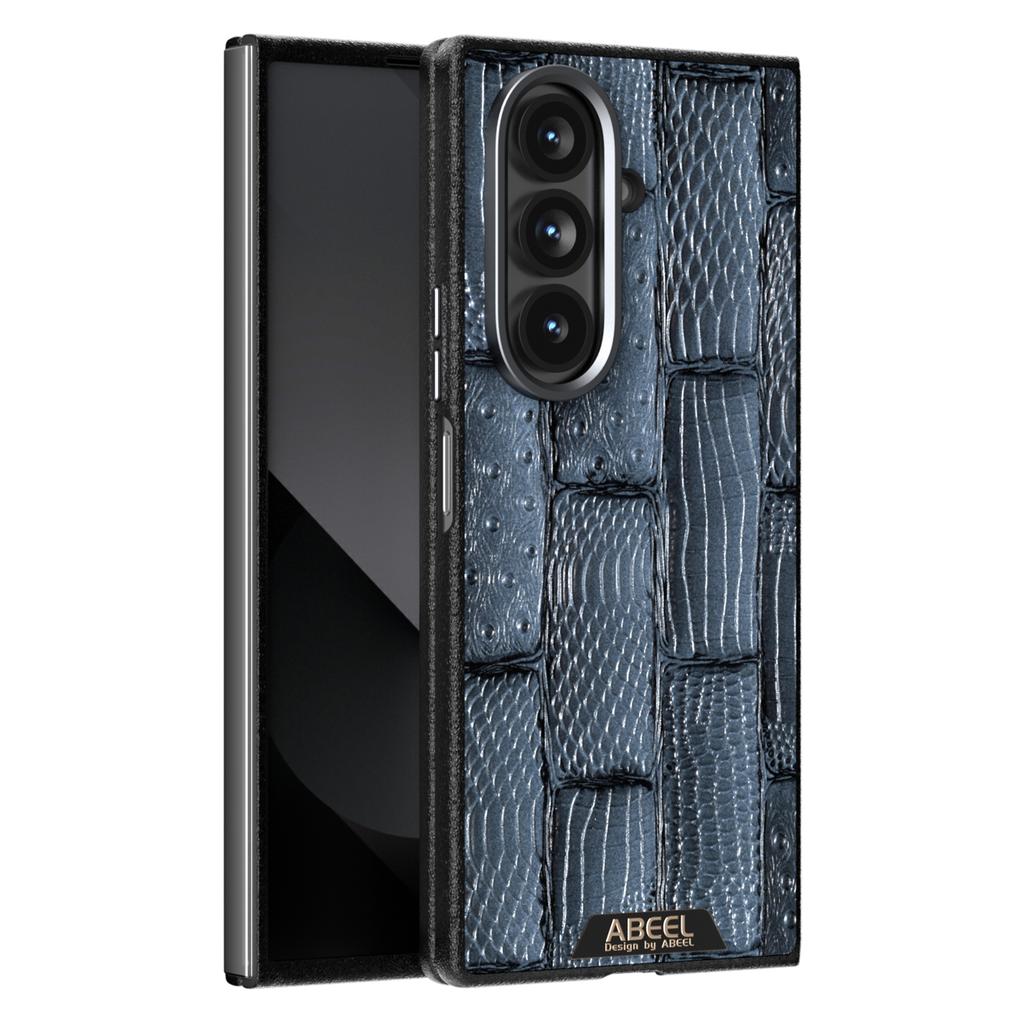 ABEEL For Samsung Galaxy Z Fold7 5G Case Compatible with MagSafe Beast Texture Micro-Embossing Back Cover