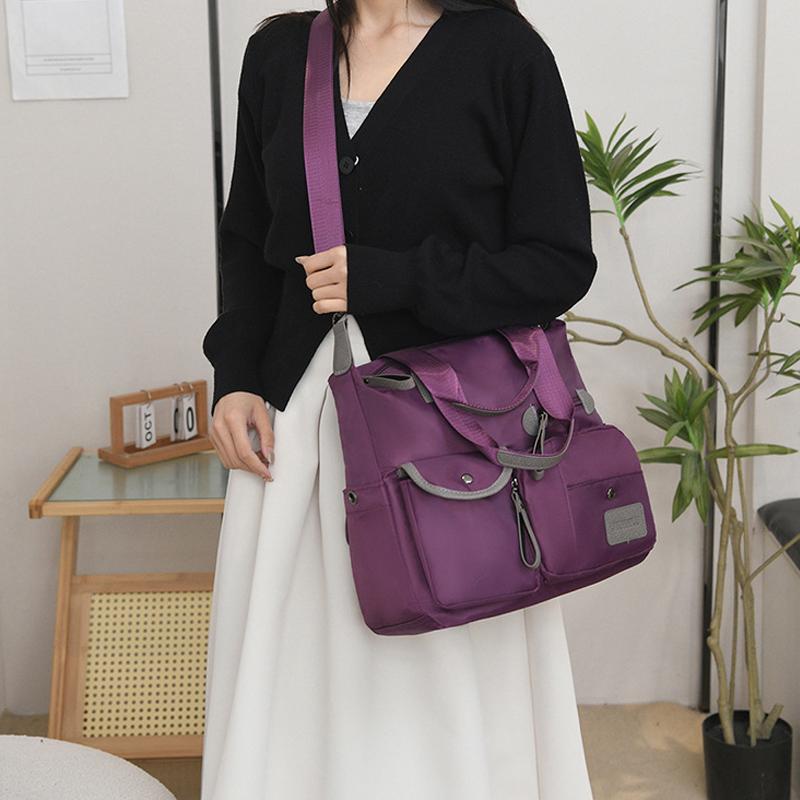 Neue Damen-Tragetasche Fashi Nyl Wasserdicht Lässige Umhängetasche Wickeltasche Große Kapazität Umhängetaschen