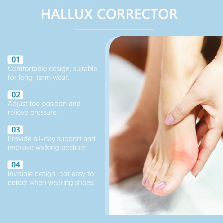 Hallux Valgus Corrector Bunions for Toes Corrector Adjustable Foot Care Bunions Corrector with Toe Separator Women Men