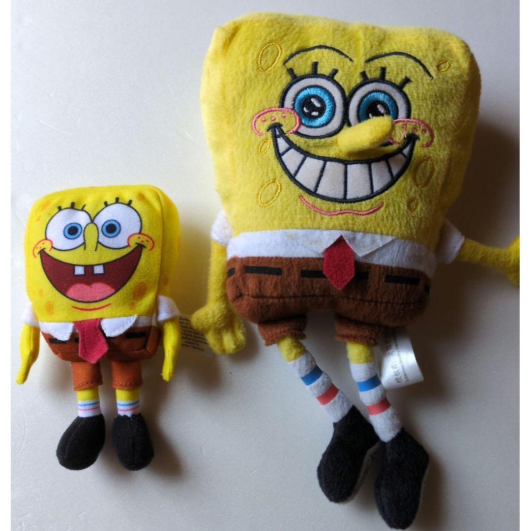 Spongebob plush toy set large and small