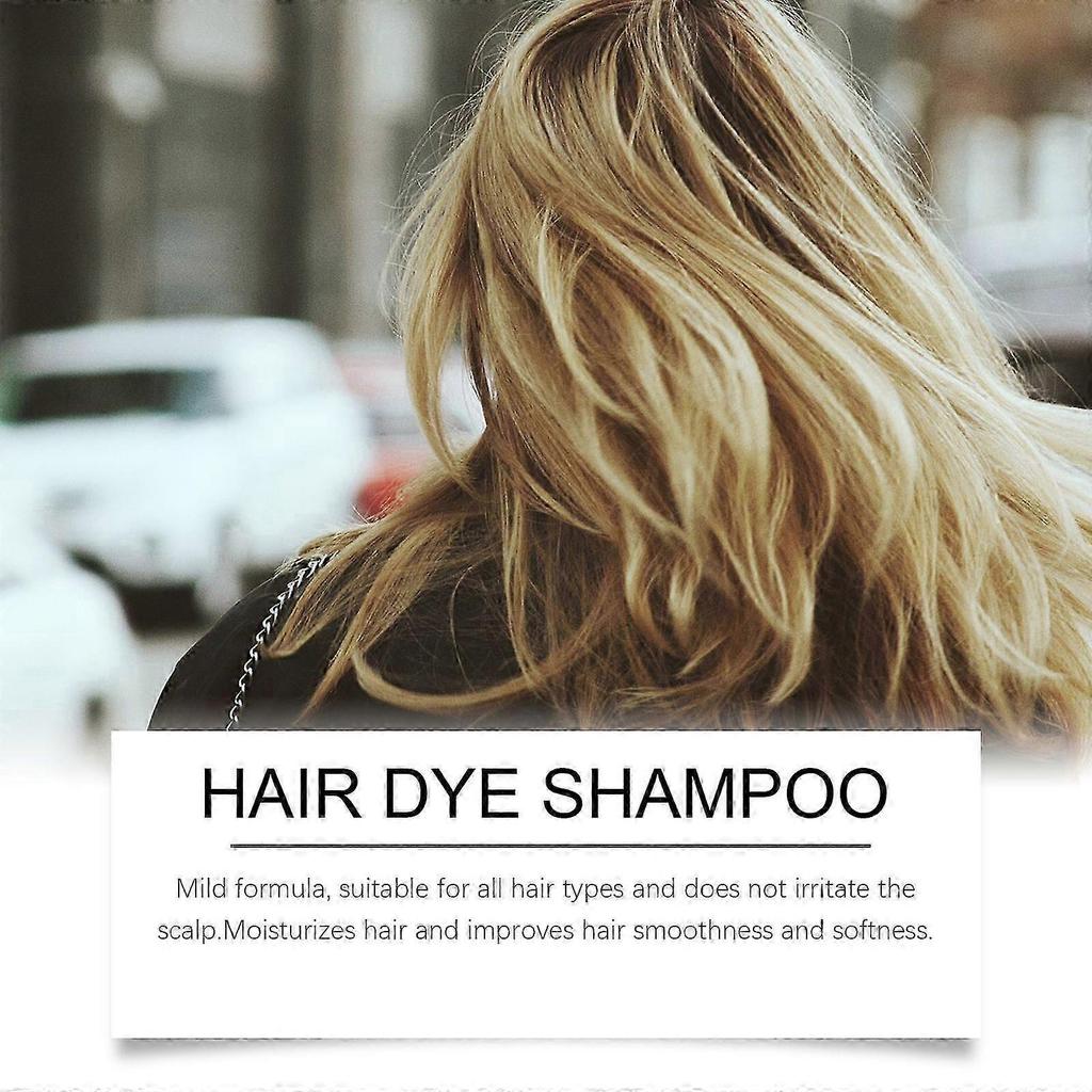 Light Brown Hair Shampoo - Plant Extract Color Treatment, Gentle & Easy DIY Hair Color