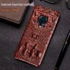 Genuine Leather Crocodile Skull Half Package Protective Cover for Vivo Nex3/Nex3s