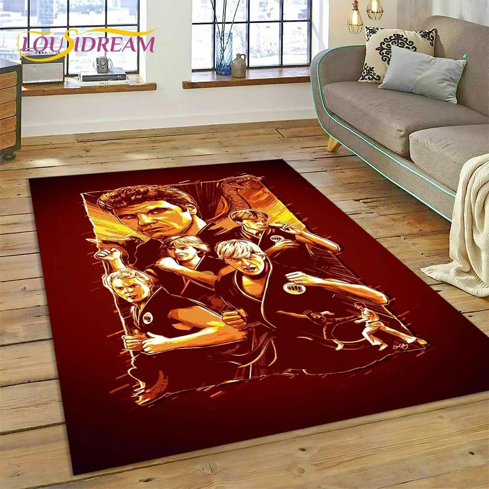Cobra Kai Classics TV Amanda Karate Carpet Rug for Bedroom Living Room Home Sofa Decoration,Children Game Large Decor Floor Mat