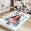 1PC Christmas, Candy Extra Large Non Slip Floor carpet, Office, family, Studio   Large Area Rug Indoor Rugs, Bold Statement Piece
