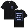 Custom Tshirt Make Your Design Logo Text Summer Print Cotton Tshirt Personalized Gift Customized Tees Tops Unisex Unisex Clothing
