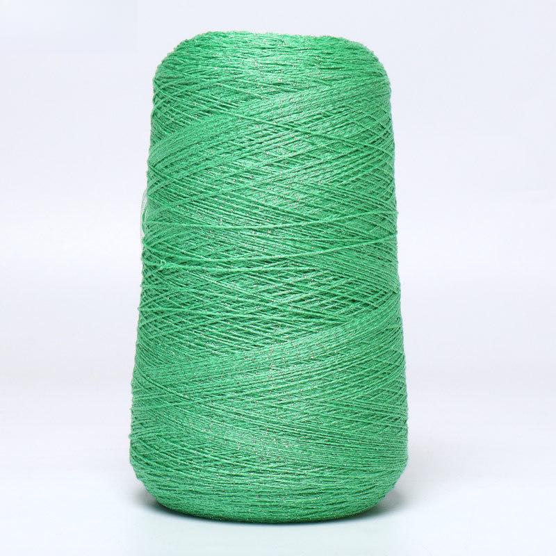Multi-Color Lurex Glitter Lace Yarn Hand Woven Shiny Metallic Thread for Handmade DIY Knitting Sweaters Hats Scarves