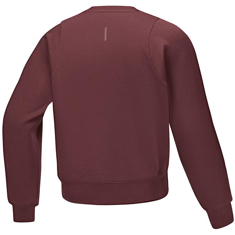 Skechers Solid Color Versatile Warm Casual Long Sleeve Sweatshirt Women tops P425W075-05Y9