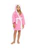 Girls' Children's Hooded Robe Rabbit 5/6 Years 116 122 For a Gift