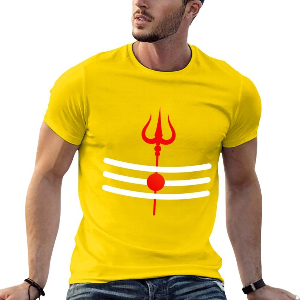 Neues Shiva Trishul T-Shirt Grafik-T-Shirt T-Shirts Sweatshirt T-Shirt Mann T-Shirts für Männer Grafik