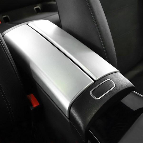 2-Piece Armrest Box Frame Cover Trim for 19-20 Mercedes-Benz B/GLB Class W247/X247