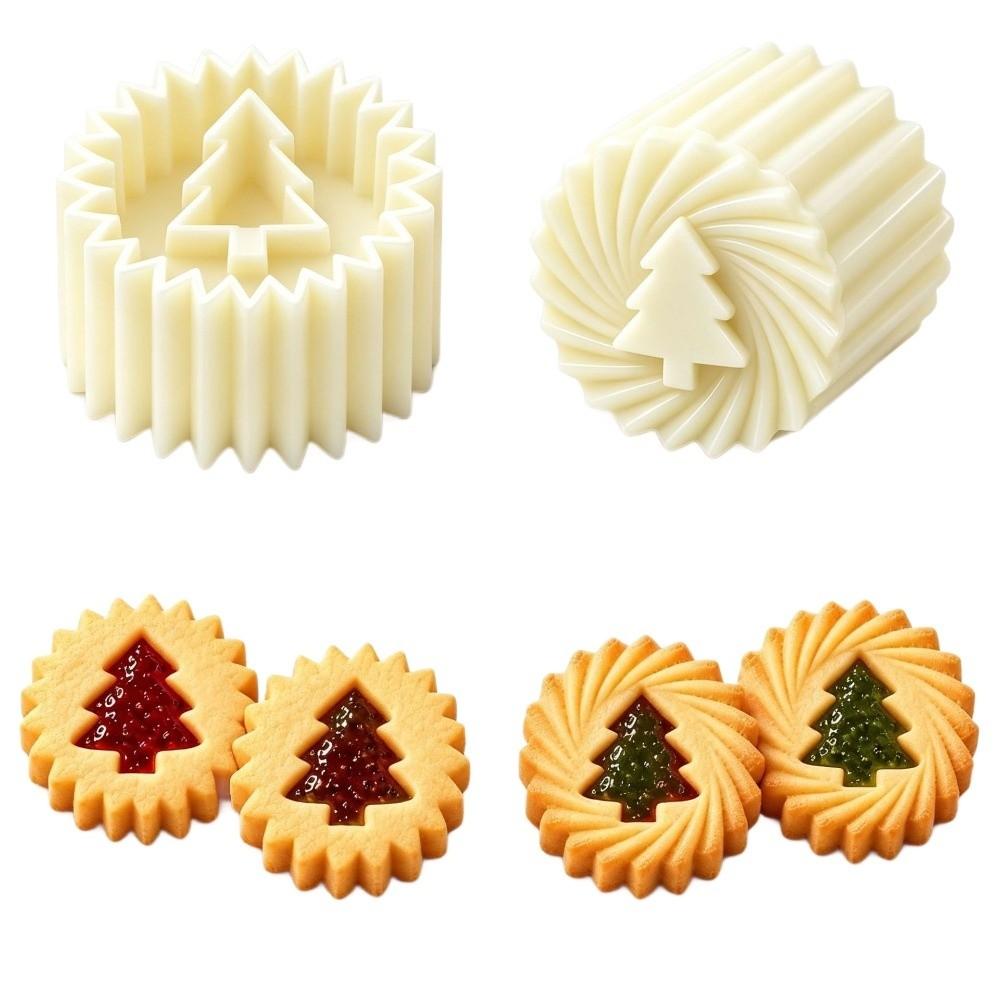 1/2 Stück Abnehmbare Sonnenblumen Kuchenpresseform Ananasturm Kekseform Mondfest Backen