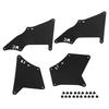 Front Wheel Mud Guards 53735-35150 Replacement Weather Resistant Heavy Duty Front Wheel Mud Flaps for Automotive