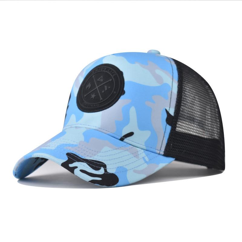 Cotton With Cap Embroidered Geometric Design Sun Protection Hat For Use Daily