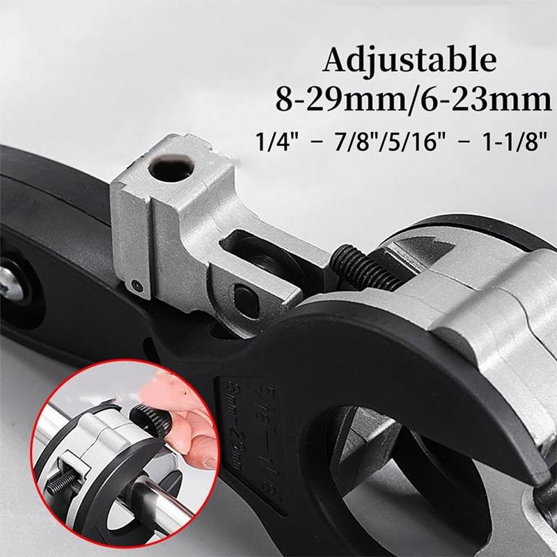 Ratcheting Pipe Cutter Tool, Ratchet-type One-hand Fast Pipe Cutter, Tubing Copper Hand Cutters For Hose Rigid Plastic PVC Metal