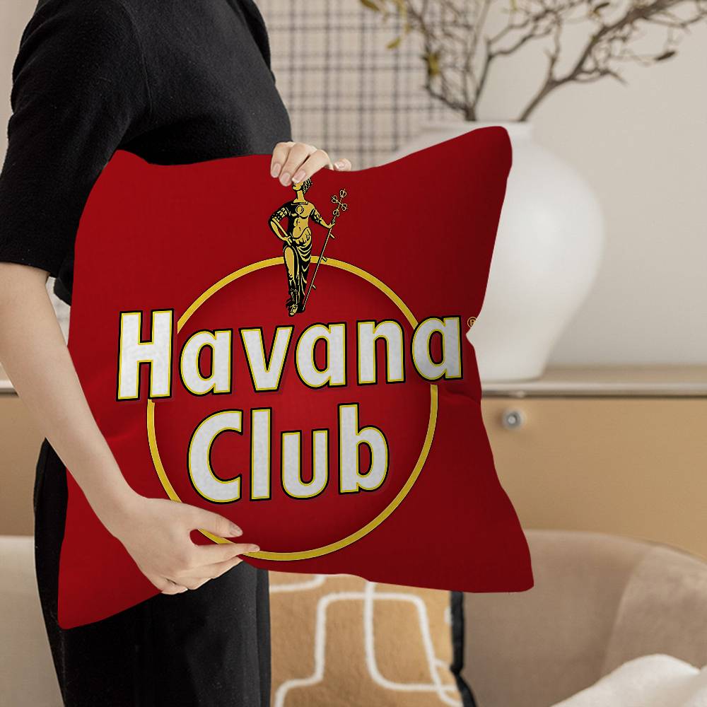 H-Havana C-Club Pillow Cover for Bedroom Room and Living Room Sofa Decorative Cushion Cover