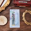 1PC Exquisite Floral Painting Metal Bookmark Hollow Bronzing Bookmark With Tassel Gifts For Book Lovers Writers Readers Students