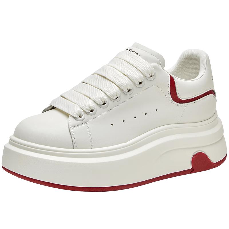Baitiansen Women s Platform Casual Sneakers 37