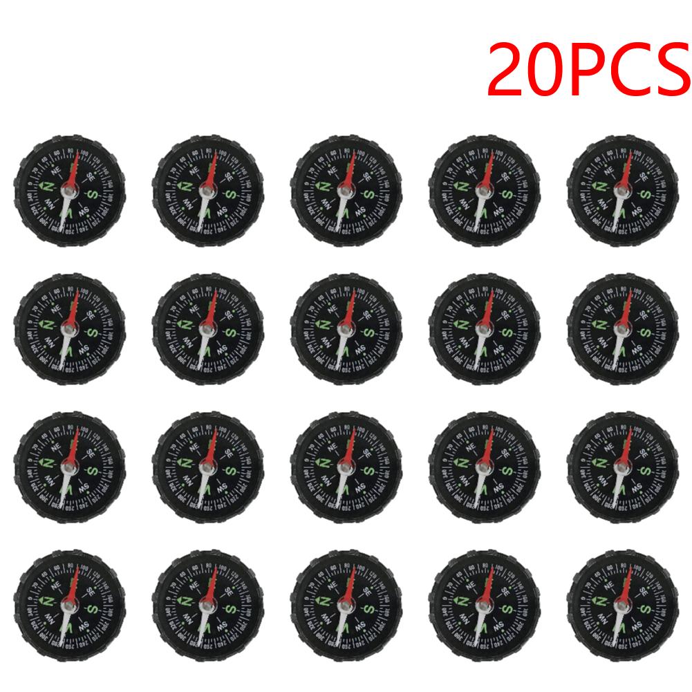 45mm Handheld Mini Compass Outdoor Camping Hiking Survival Guider Navigation Button Design Pocket Compass Pointing Guide Tools