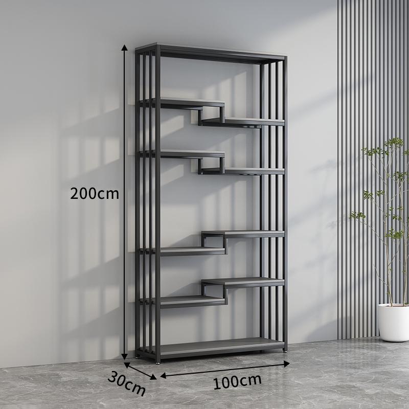 Multi-Layer Barber Shop & Office Display Shelf Rack