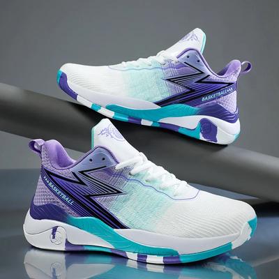 Mode Neue Herren Basketballschuhe Atmungsaktiv Rutschfest Kostenloser Versand Original Sport Herren Training Bequeme Basketball Sneaker Schuhe