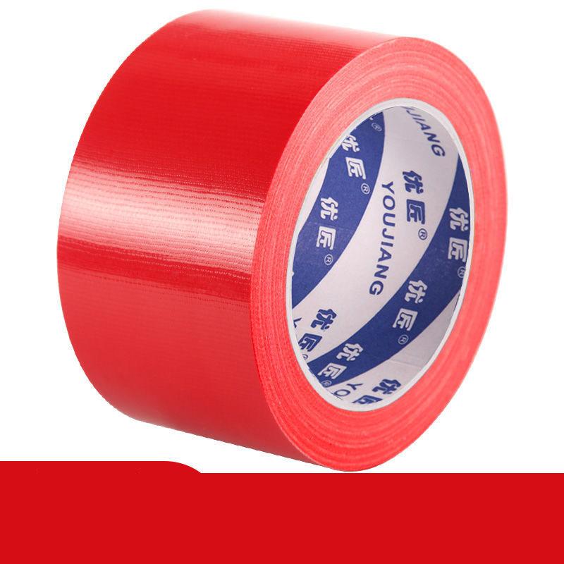 Color Red Black and Silver Wedding Carpet Tape Strong Waterproof Cloth Tape High Viscosity Trap Tape