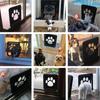 Dog Door for Screen Door,  Cat Door for Window Screen,Flap Opening 8 x 10 inches, ,Lockable Magnetic Flap Screen