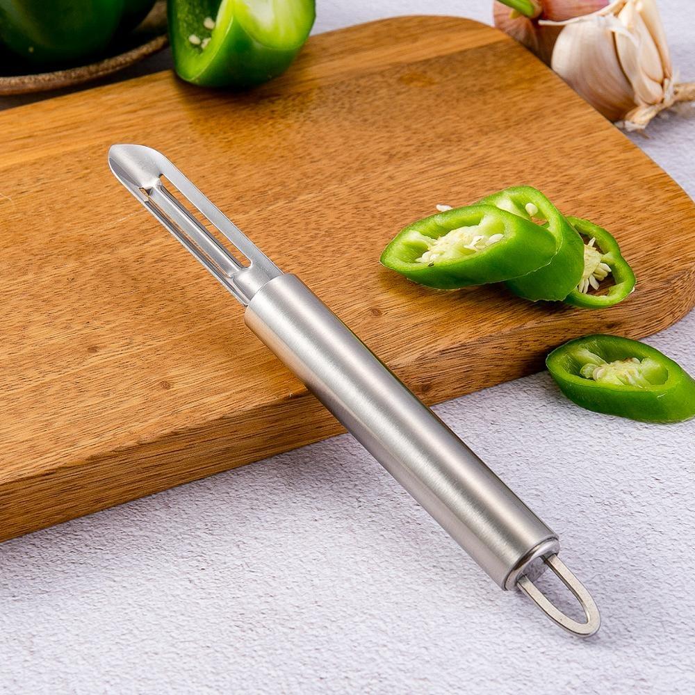 Household Stainless Steel Fruit Peeling Knife Multifunctional Potato Peeler Kitchen Gadget Easy to Clean Dishwasher Safe