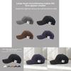 Letter Embroidered Baseball Cap With Wide Brim For Casual Streetwear Fashion