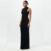 Tooxika Spring And Summer Women's Solid Color Round Neck Sleeveless Strappy Slim Hip Dress