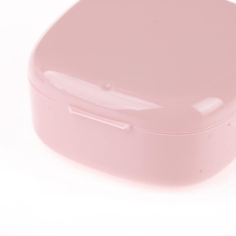 1Pc Denture Storage Box Portable Soaking Tooth,Small And Portable Box For Storing Dental Braces And Retainers,Invisible Storage