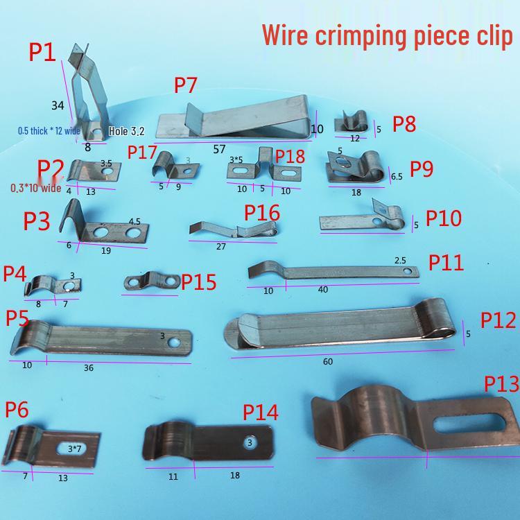 

Custom Stainless Steel Spring Clip & Bending Fixture Sheet P2
